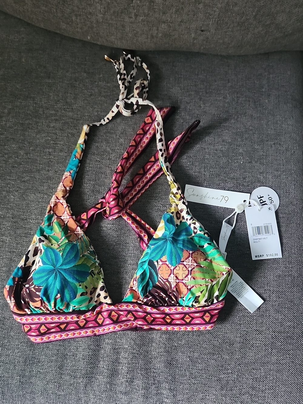 Sunshine 79 Reversible Bikini Top